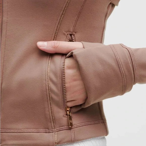 Lululemon 🍋 define cropped jacket Luon *sparkle🤎 - Picture 9 of 11